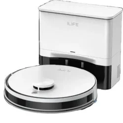 ILIFE A30 Pro Robot Vacuum and Mop with Self-Emptying Station - White